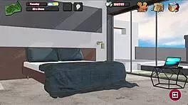 Fucking in 3D game with big-boobed girl Max's Life