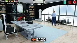 3D game with mature MILF and her big vagina