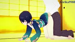 Idolm Sterling's Rinze and Hana in steamy 3D action