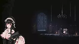 maid teen overwhelmed by orgasm in cultist prison