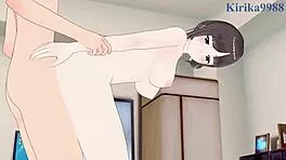 vtuber hentai with suzuka utako intense banging 😍