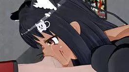 Suck That Monster Cock In Femdom Plaything!