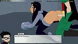 Jinx and Blackfire's Fun Time in 18Titans Part 25