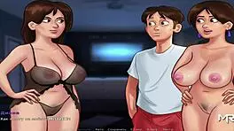 Summertimesaga - Preparing For Sex Ffm E4 8