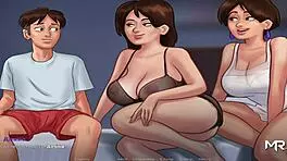 Summertimesaga - Preparing For Sex Ffm E4 8