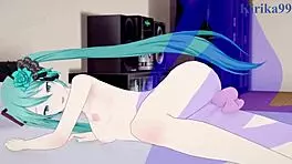 Hatsune Miku Gets Creampied in Intense Hentai!