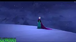 liz vicious sings haters song in frozen animated