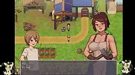 daily life hentai game spying bathroom seeing blacksmith's big tits part 4