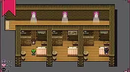 witch's first blowjob job in hentai game 😈