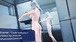 Valkyrie Enjoys A Relaxing Bath In This 3D Hentai Animation At 4K 60FPS Uncensored