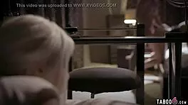 did foster couple fuck shy petite blonde teen?