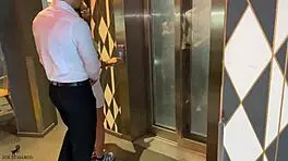 Curly-Haired Babe Teases Big Stud with Intense Blowjob in Her Truck