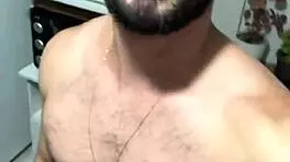 Brazilian Casting: Muscular Guy with Monster Cock Jerking Off Solo