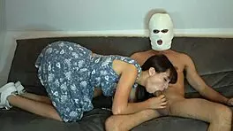 Young woman’s first time in a porn audition