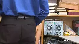 Beautiful Big Tit Pilfer Rides Cock In The Office