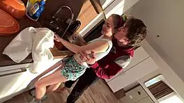 practicing sex scene with my step sister, but it's getting real