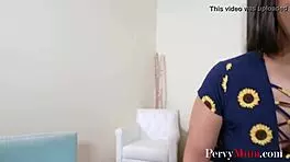 My hot milf step mom interacts with my cock- lilly hall