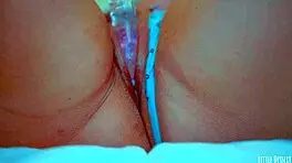 I film my homemade asian teen's wet shaved pussy getting fucked