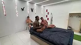 Dutch college girl gets wild in Spanish group sex