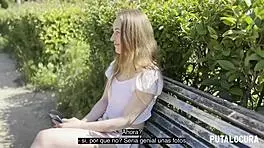 Emma Fantazie in hot interracial action with cum swallowing
