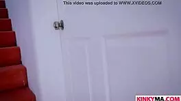 Stretching Out Sultry Stepmother Vanessa CAGE in Wild 3some Action!