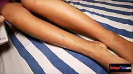 shy thai teen 18+ amateur givin’ blowjob and gettin’ missionary fucked hard