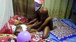 I Presented My Pussy As A Christmas Gift To Surprise My Ex Boyfriend He Fucked Me Real Hard