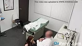 Teen madi collins seduces doctor instead of paying the bill