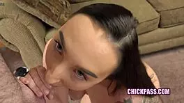 Busty teen Isabella Handy in hot homemade porn debut