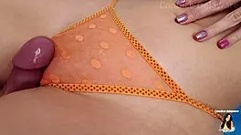 Father-in-law enjoys tight wet pussy rubbing.