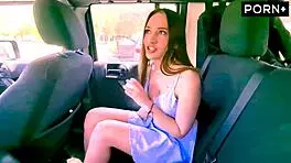 Sera Ryder lends Kyle her face for a glazing project in a neutral setting