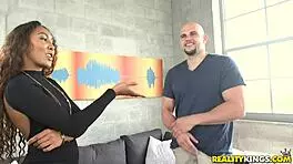 Caly Rides Cock Like A Pro!