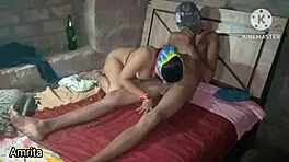 Bhabhi was fucked hard by her brother-in-law in the night