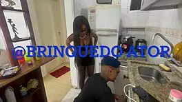 Latina Ninfeta Pays With Pussy
