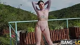 Big ass worship and deep throat with juicy Morea Black