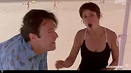 Clotilde Courau and Charlotte Rampling, kiss whoever you want?