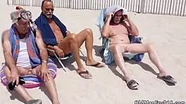 Old Step Dad and Two Daughters Staycation with Latin Hottie