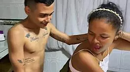 I'm following my half sister because of her great ass