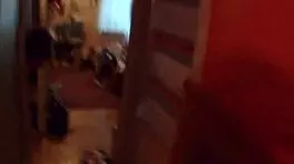 The guy with perverted desires fucked a girl on the webcam