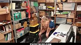 Officer fucked shoplifter in hardcore POV style