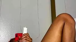 My friend watched me get my pussy edged