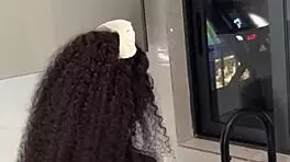 Ebony house maid got fucked by her boss in his place