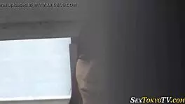 Asian Teen 18+ Dares to Rub Herself in Public Japanese Outdoor Spot!