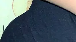 She's trying to fit my finger into her tight ass hole