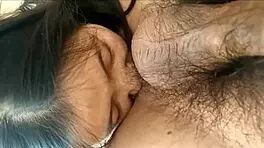 My 18homegirl, an erotic Asian, put on stockings and masturbated my cock