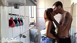 caught maid off guard but wife arrived home