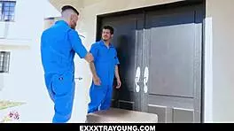 Maya Bijou Takes Two Cocks Alternately