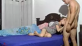 When my step sister is tired, I warm her up gently
