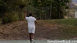 Large Tits Slut Gives Head To Big Black Dick!