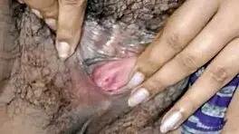 Hot and sexy Indian Bhabhi with big ass and hairy pussy